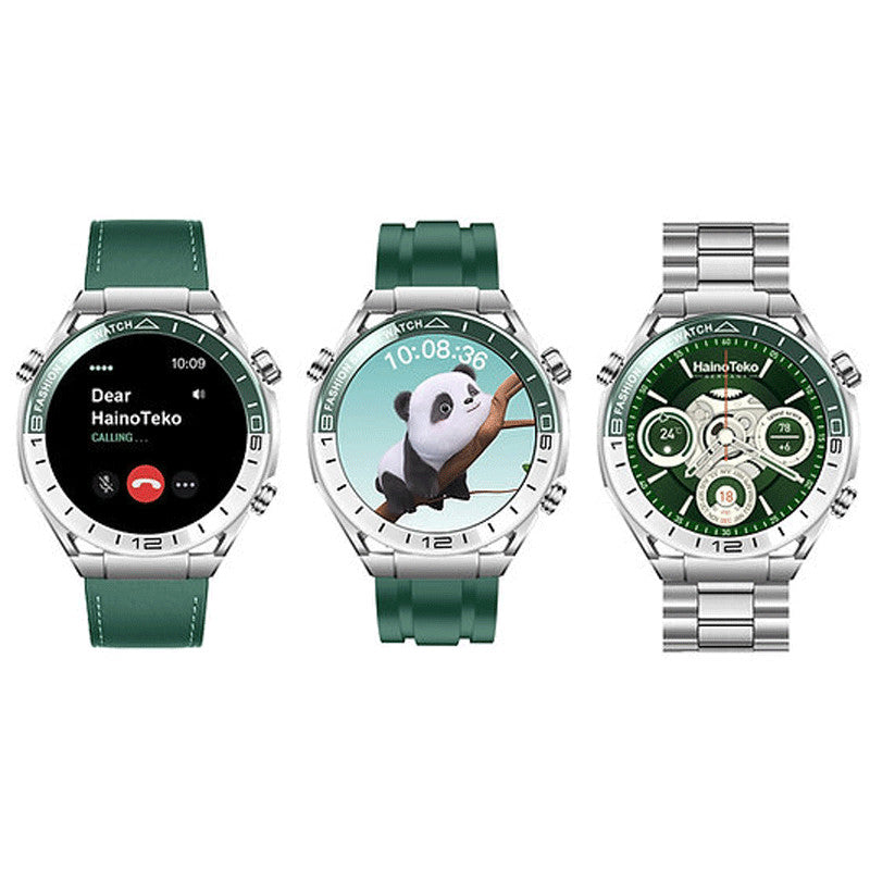 Montre Connectée Haino Teko RW-67 vert + 2 Ceintures