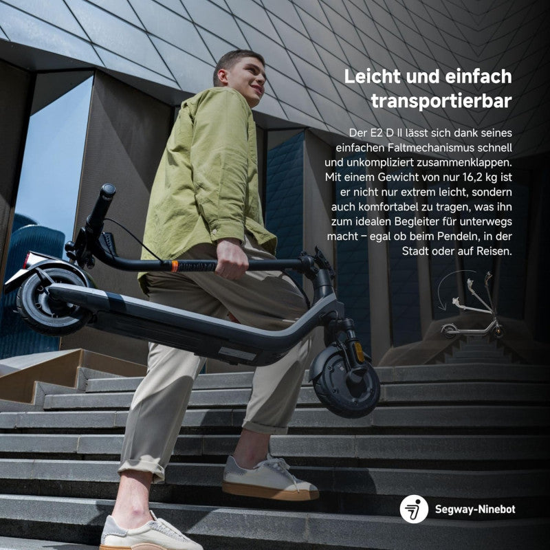 Scooter Electriques , Trottinette électrique Segway-Ninebot E2 D II