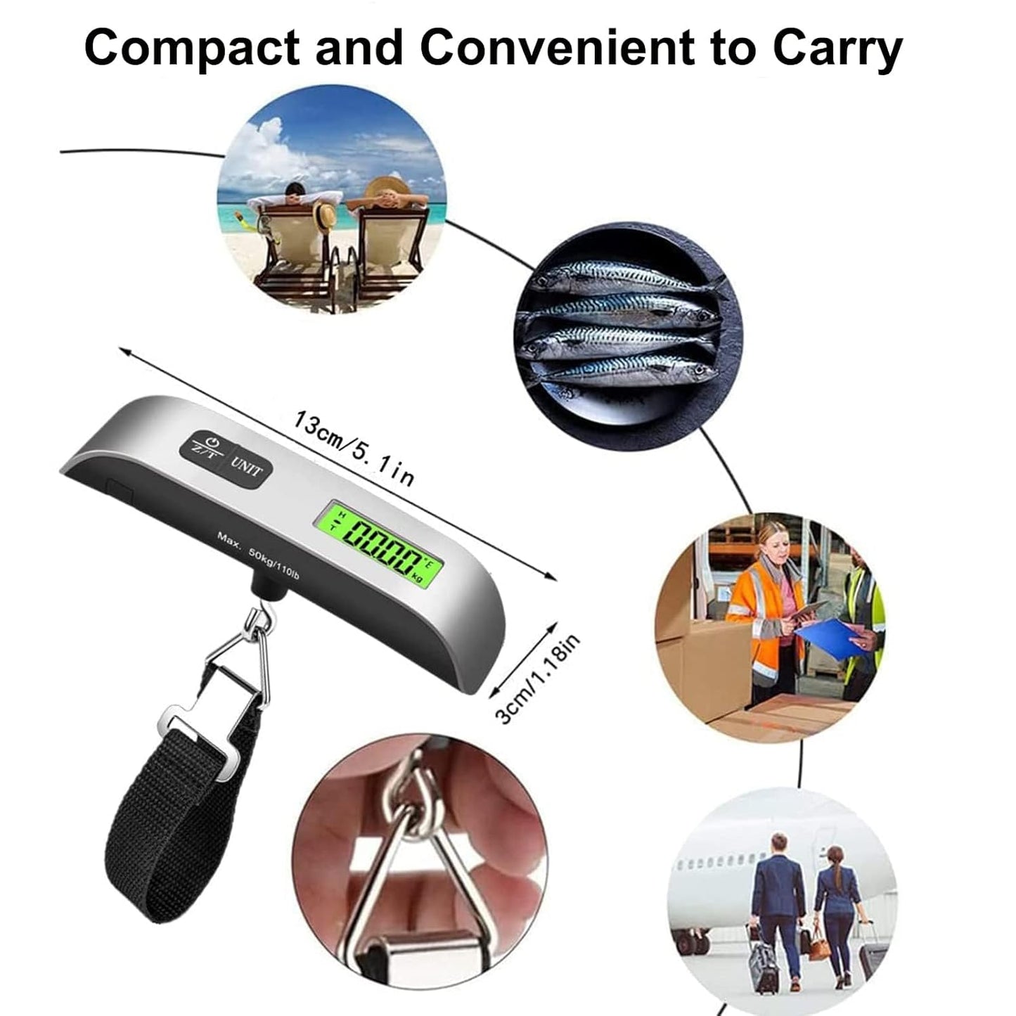 Balance numérique pour bagages