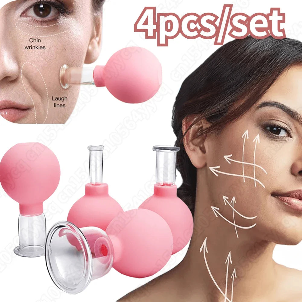 Appareil de massage facial à ventouses en silicone