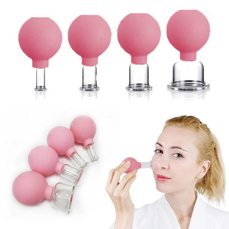 Appareil de massage facial à ventouses en silicone