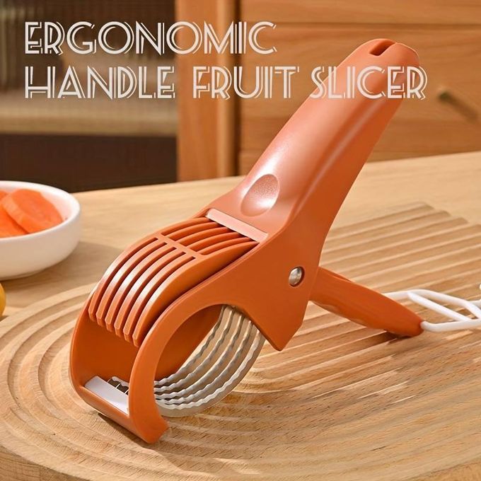 🥝 Coupe-Fruits & Légumes Multifonction 🍓