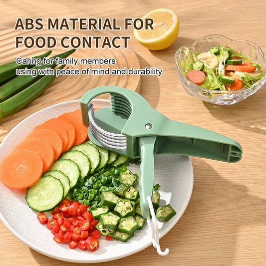 🥝 Coupe-Fruits & Légumes Multifonction 🍓