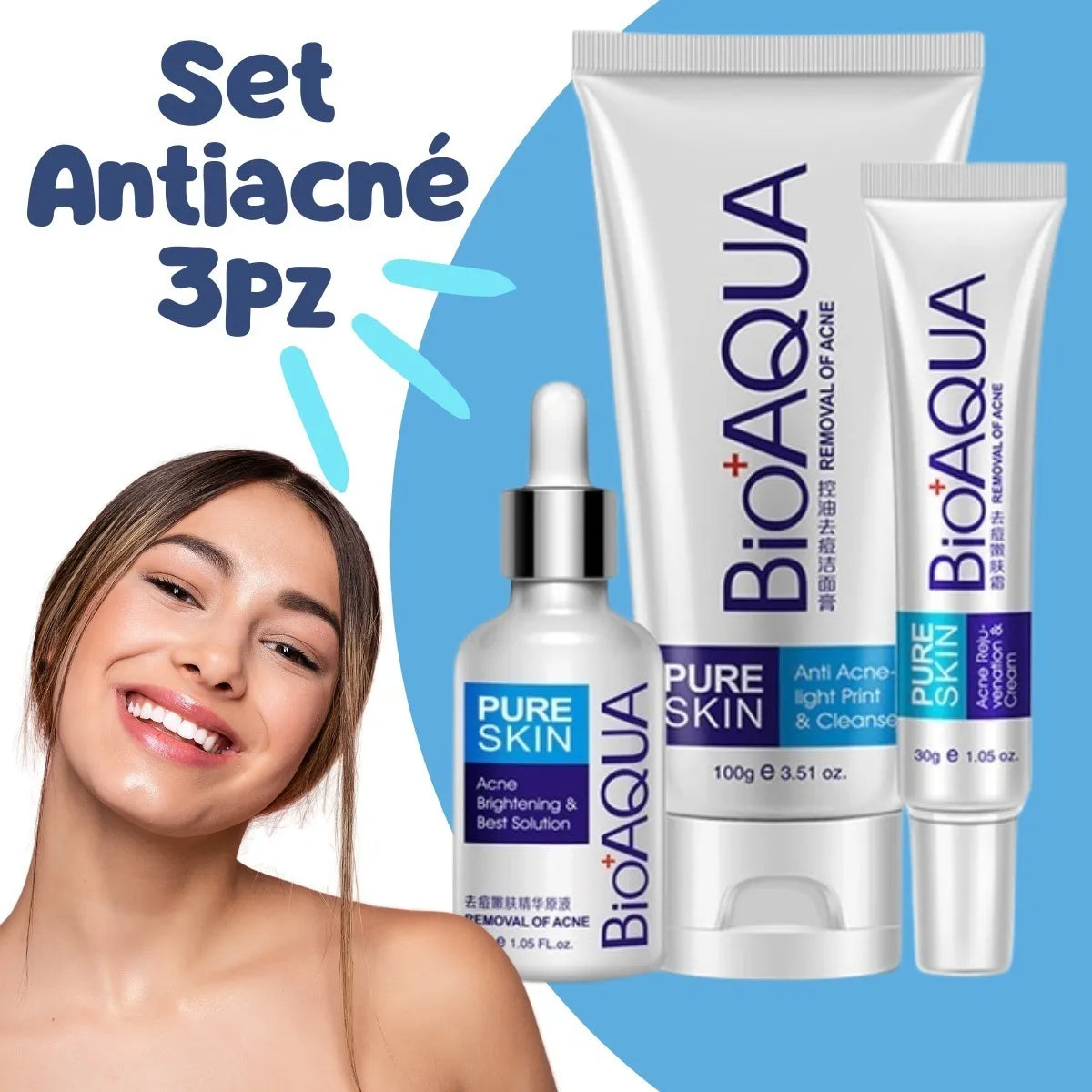 Bioaqua skin care visage