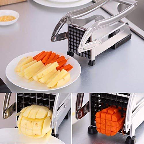 Coupe-frites en acier inoxydable