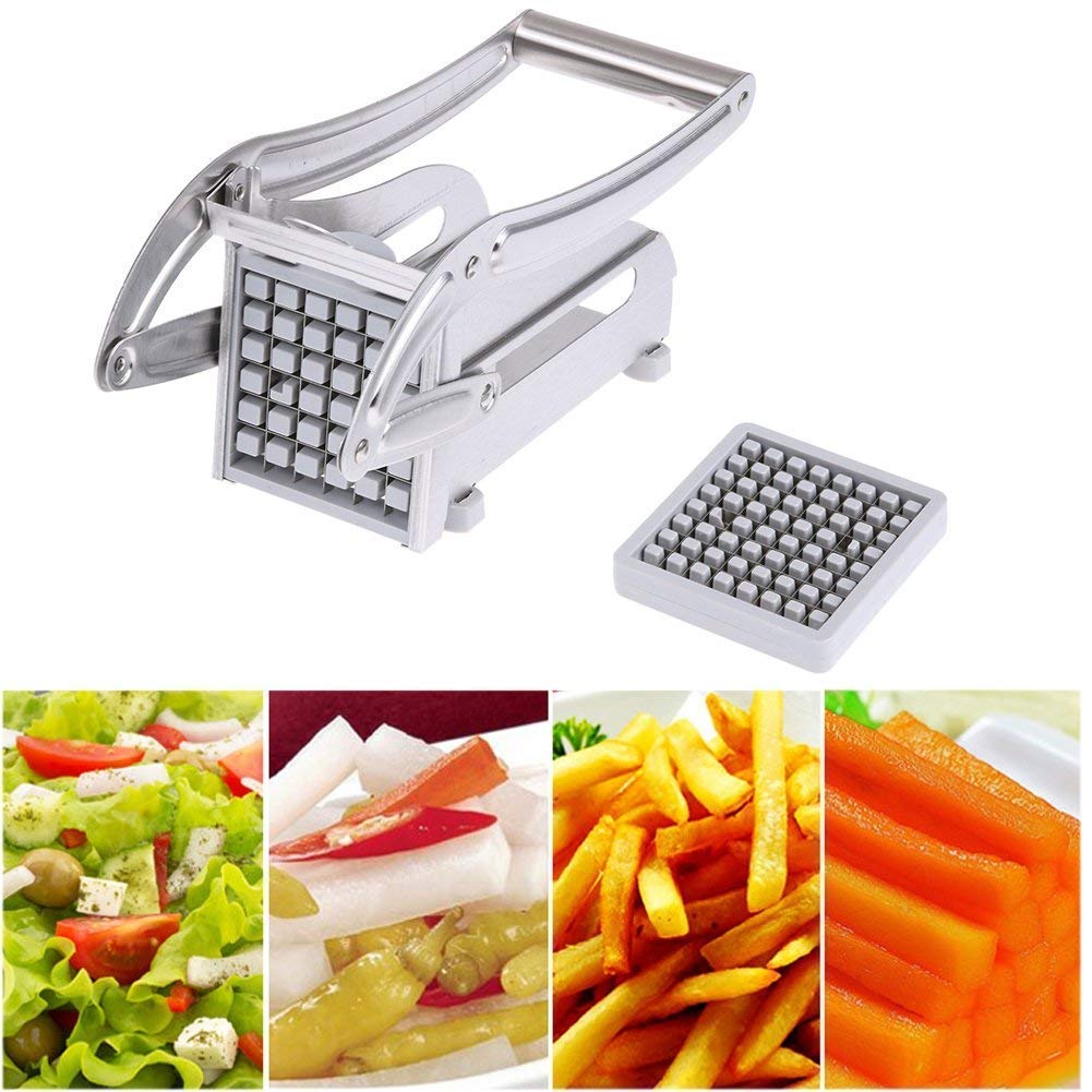 Coupe-frites en acier inoxydable