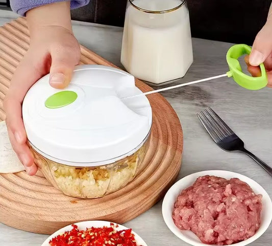 Mini Hachoir Manuel - A 3 Lames Inox