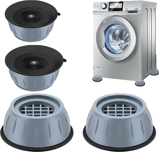 Support De Machine À Laver Anti-Vibration 4 Pièces