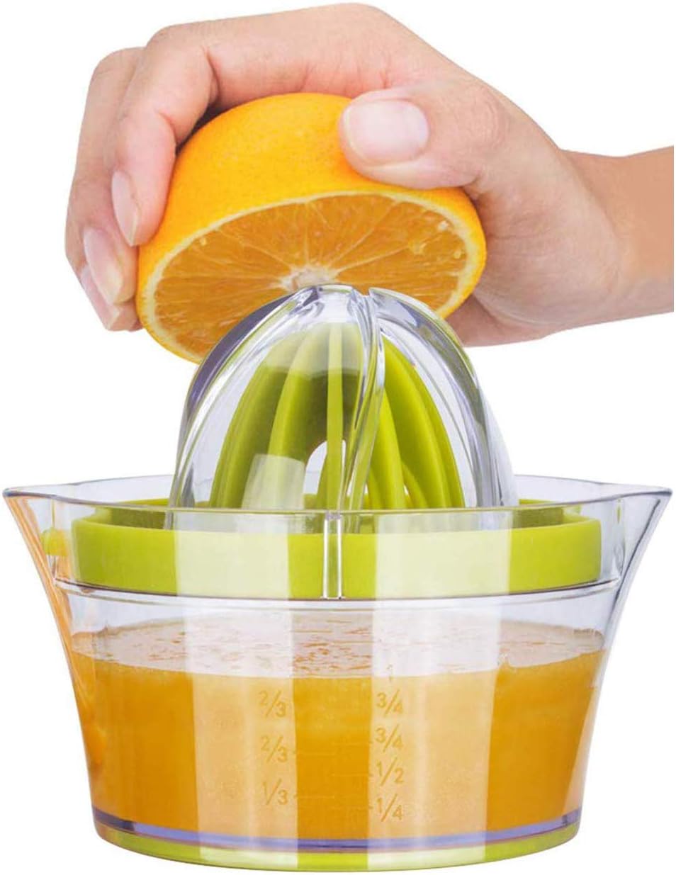 Presse-Agrumes, Presse-Fruits Portable 4 en 1 (400 Ml)