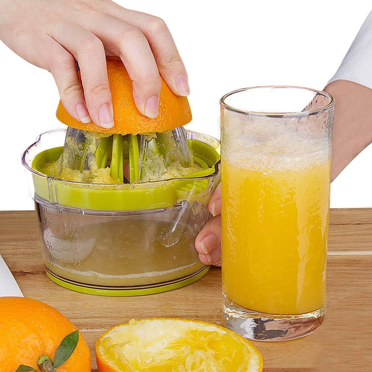 Presse-Agrumes, Presse-Fruits Portable 4 en 1 (400 Ml)