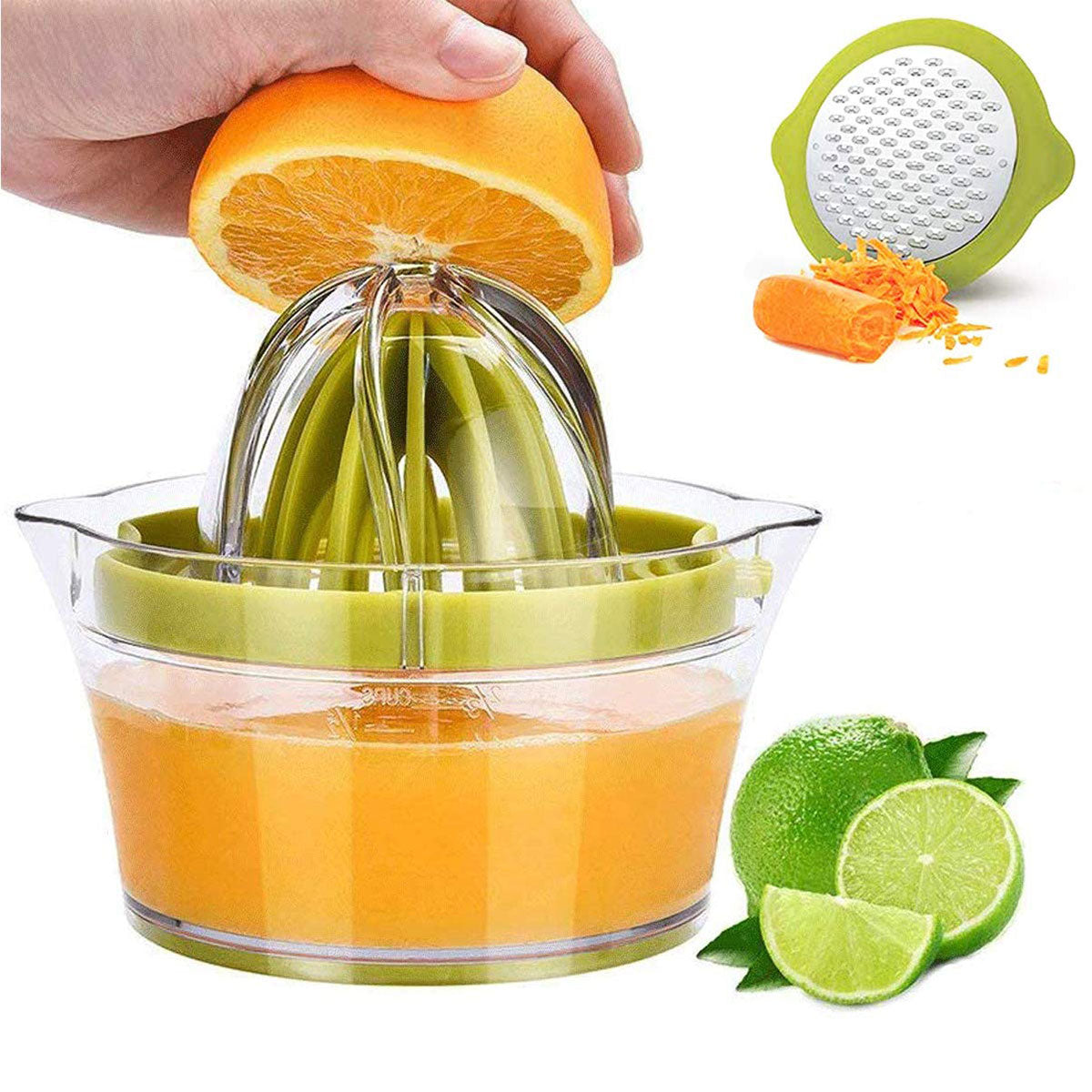 Presse-Agrumes, Presse-Fruits Portable 4 en 1 (400 Ml)