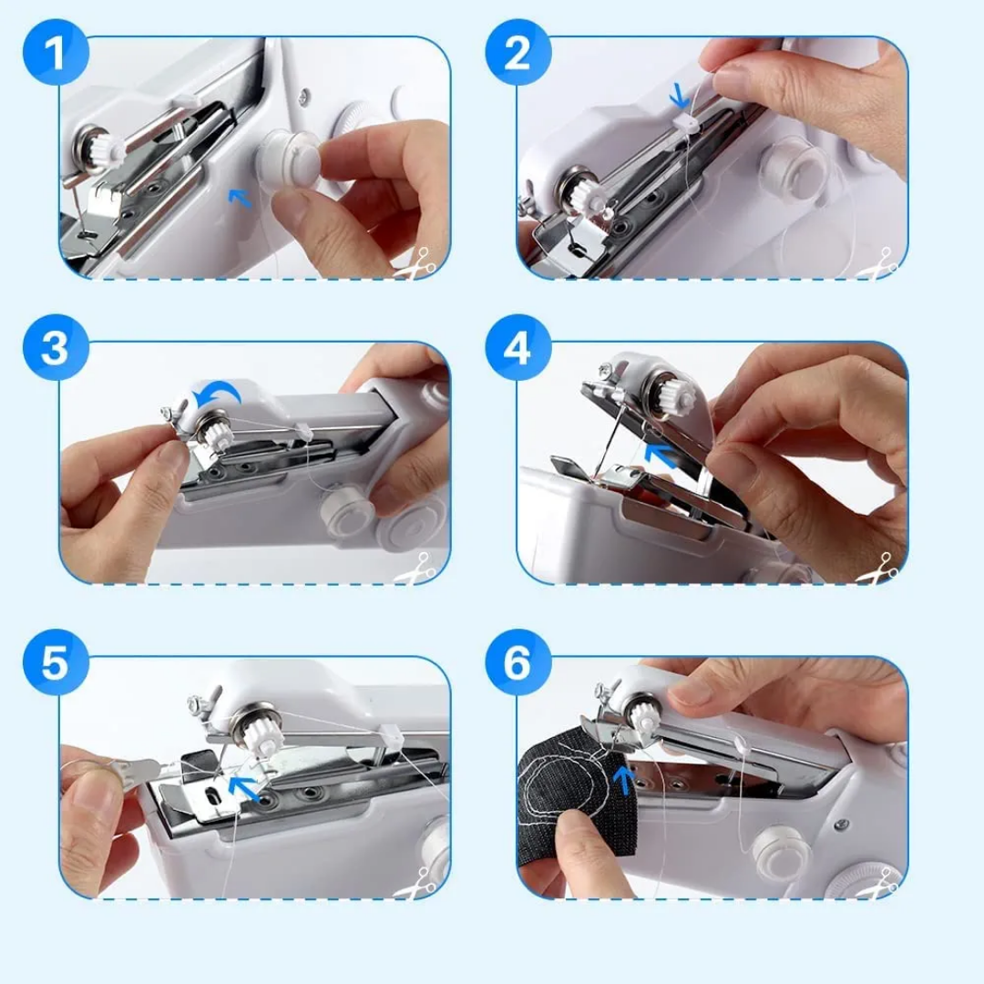 Mini Machine A Coudre Portative avec Accessoires