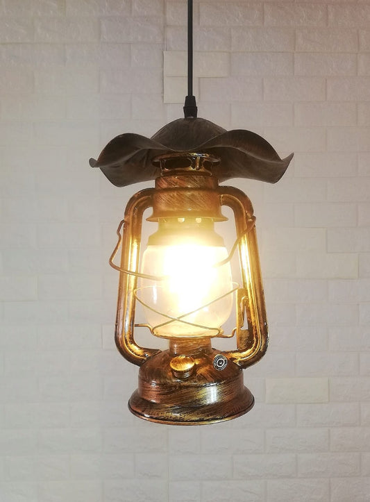 Lustre en fer industriel nordique rétro rustique