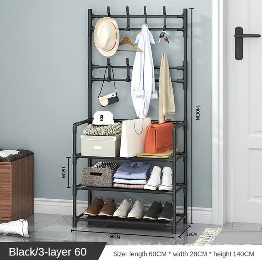 Portant vêtements Et Organisateur à (3-4-5) Niveaux