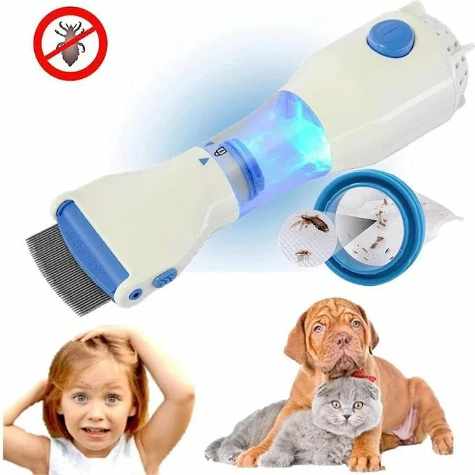 Peigne aspirateur électrique