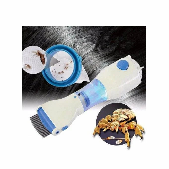 Peigne aspirateur électrique