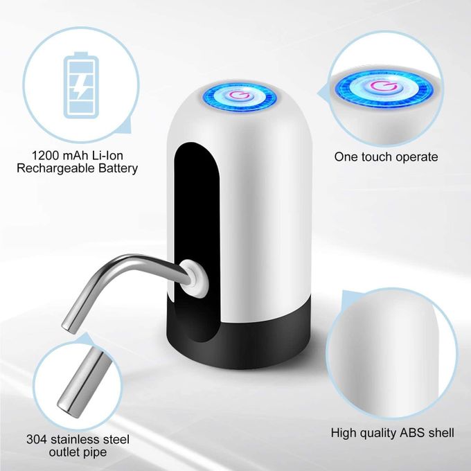 Distributeur D'eau Électrique Portable USB Rechargeable