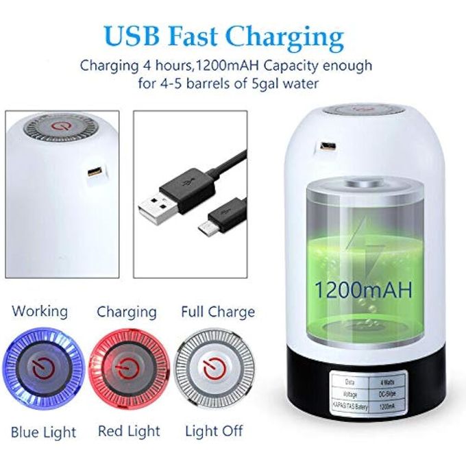 Distributeur D'eau Électrique Portable USB Rechargeable