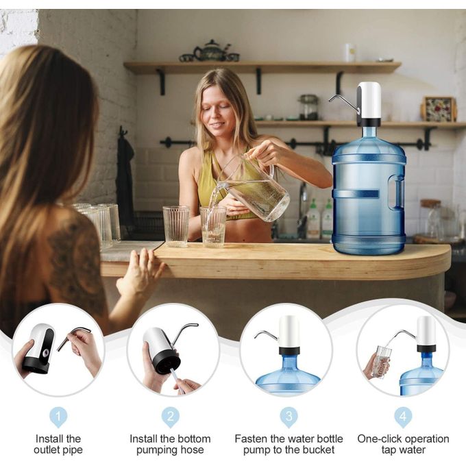 Distributeur D'eau Électrique Portable USB Rechargeable