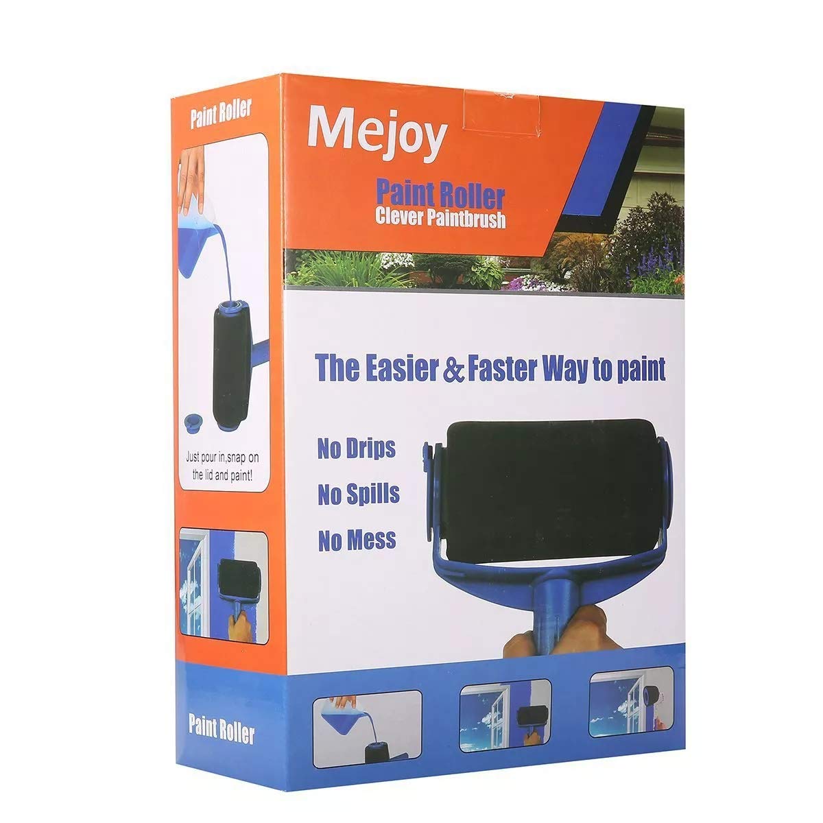 Ensemble de 5 rouleaux à peinture murale anti-gouttes