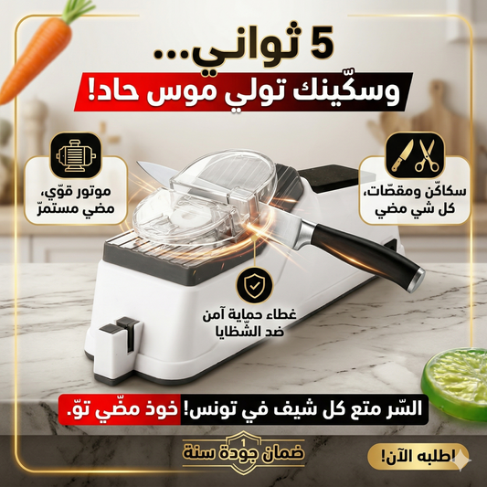 Affûteur de couteaux électrique ARTC avec câble USB