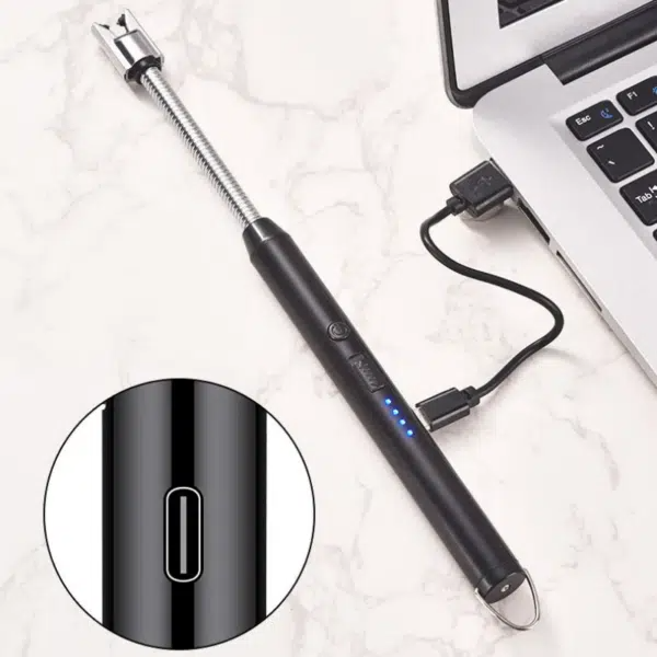 Briquet allume-gaz électronique USB rechargeable