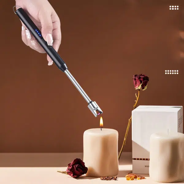 Briquet allume-gaz électronique USB rechargeable