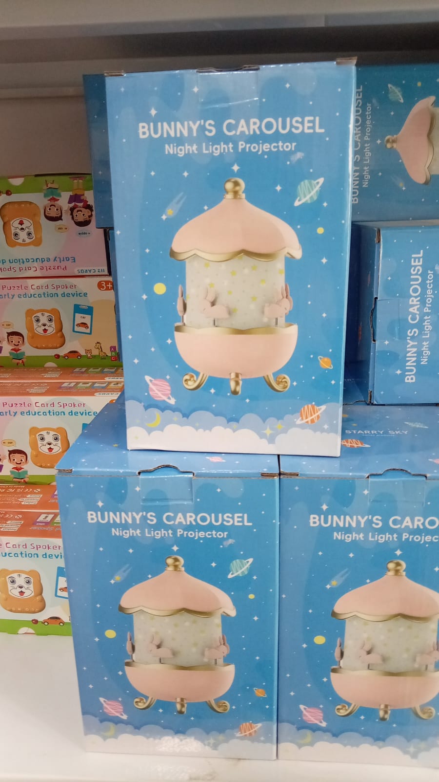 Projecteur de lumière nocturne pour bébé