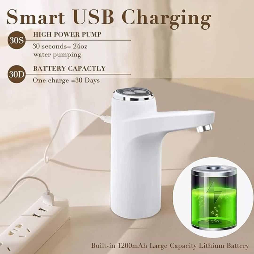 Pompe à Liquides Automatique Portable Rechargeable