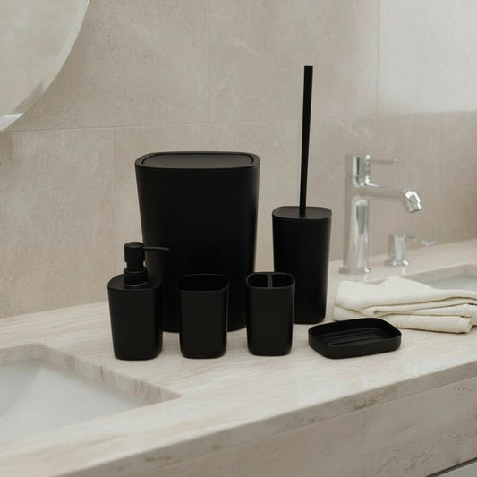 Ensemble accessoires salle de bain 6 pcs 8-40-2