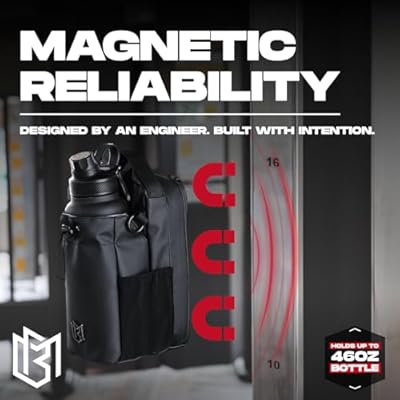 Sacoche Porte-Bouteille Magnétique Premium