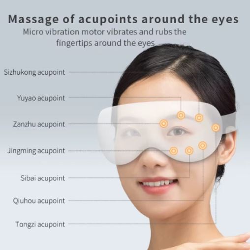 Masseur Oculaire Relaxant Vibrant Intelligent MDHL