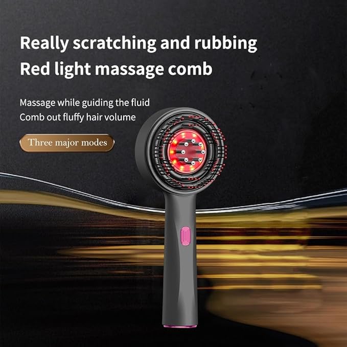 Peigne de Massage du Cuir Chevelu 3-en-1
