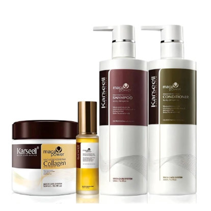 Pack de Soins Cheveux Karseell – Cure Collagène & Argan