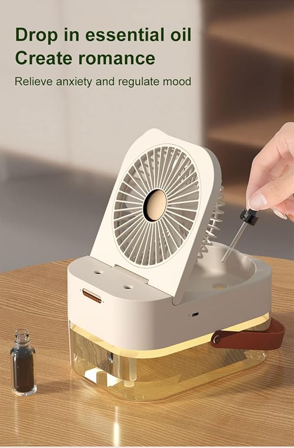Mini Ventilateur Humidificateur Portable