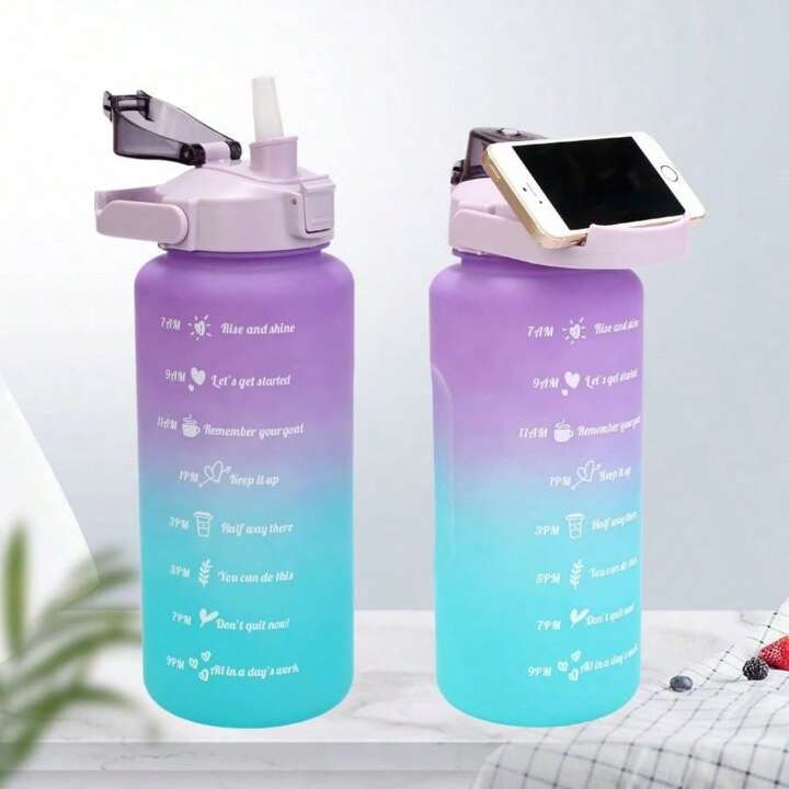 Ensemble De 3 Bouteilles D'eau Motivantes