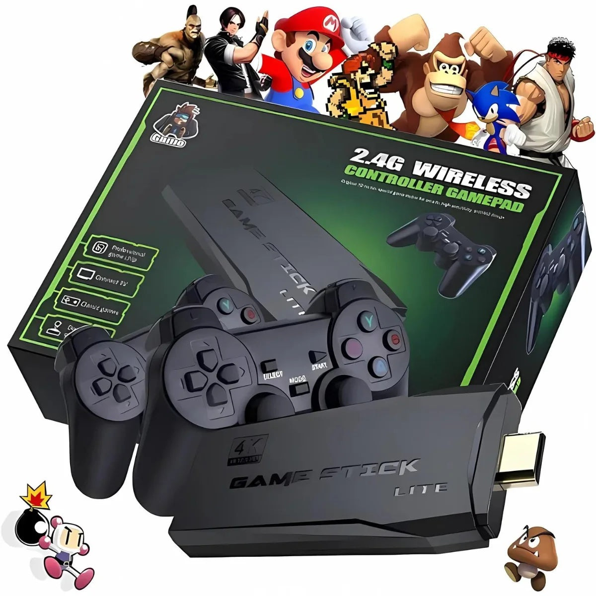 Console De Jeux Game Stick Lite 4K Ultra HD