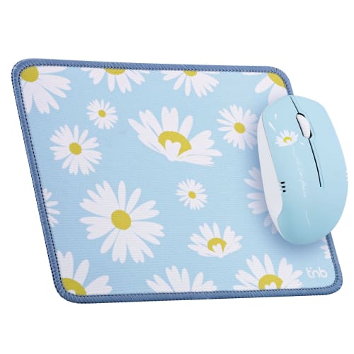 Pack Tapis + Souris Sans fil design DAISY