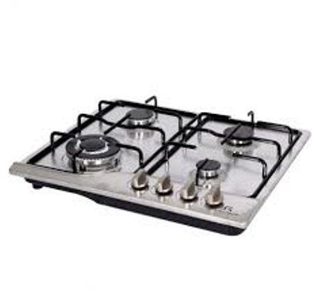 plaque 4F INOX allumage automatique GALAXY NATUREL