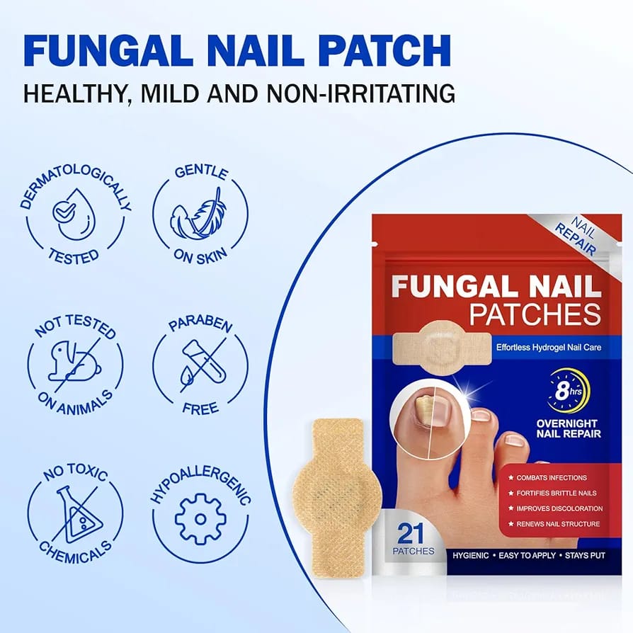Fungal Nail Patches to Restore Damaged Nails