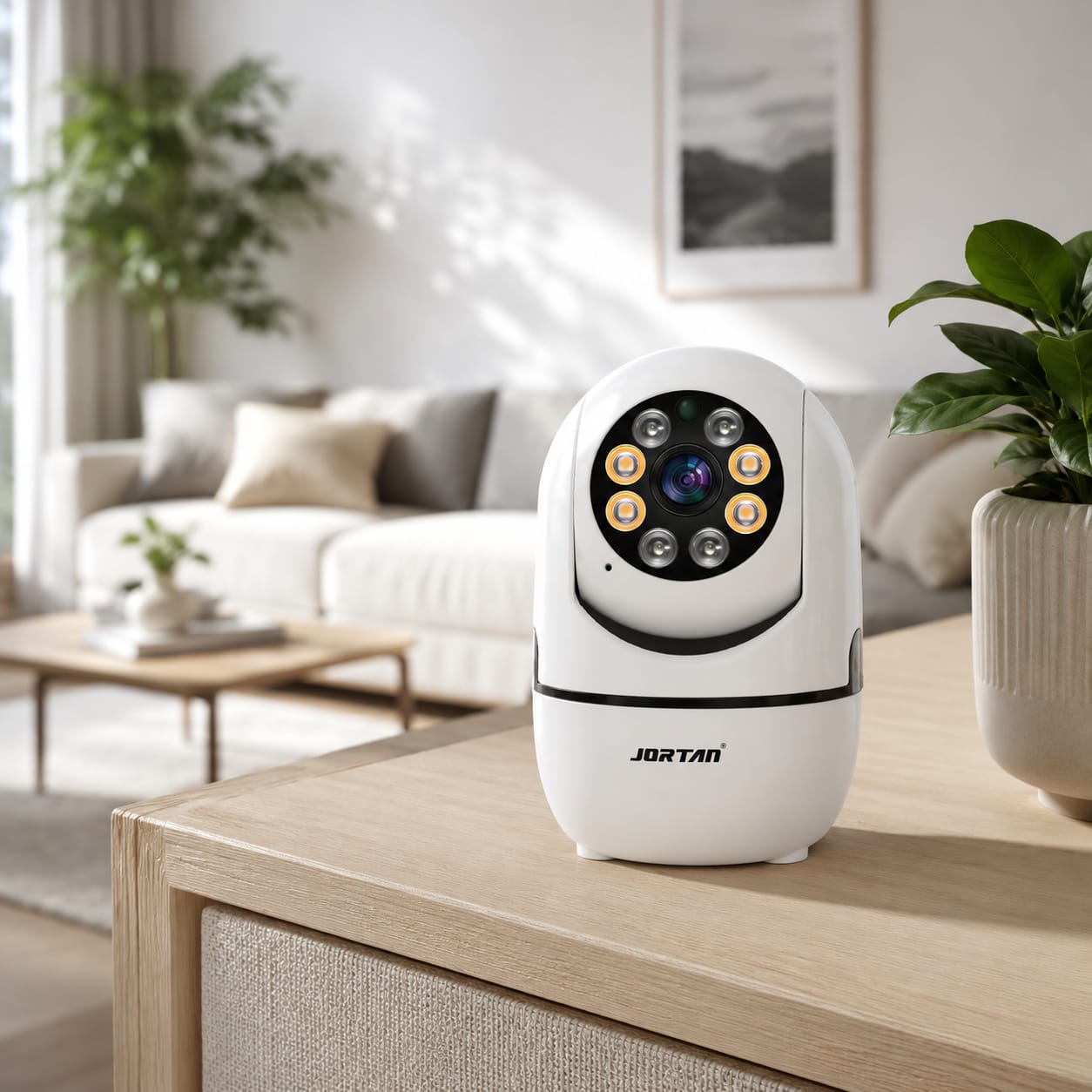 Caméra de Surveillance Interne JORTAN JT-8172HJS 3.6MP