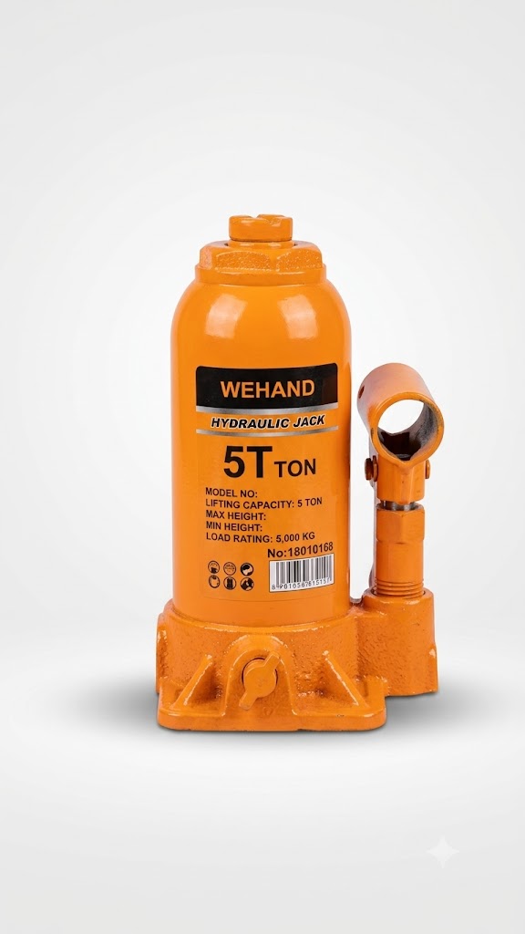 Cric Hydraulique Bouteille WEHAND 5 Tonnes
