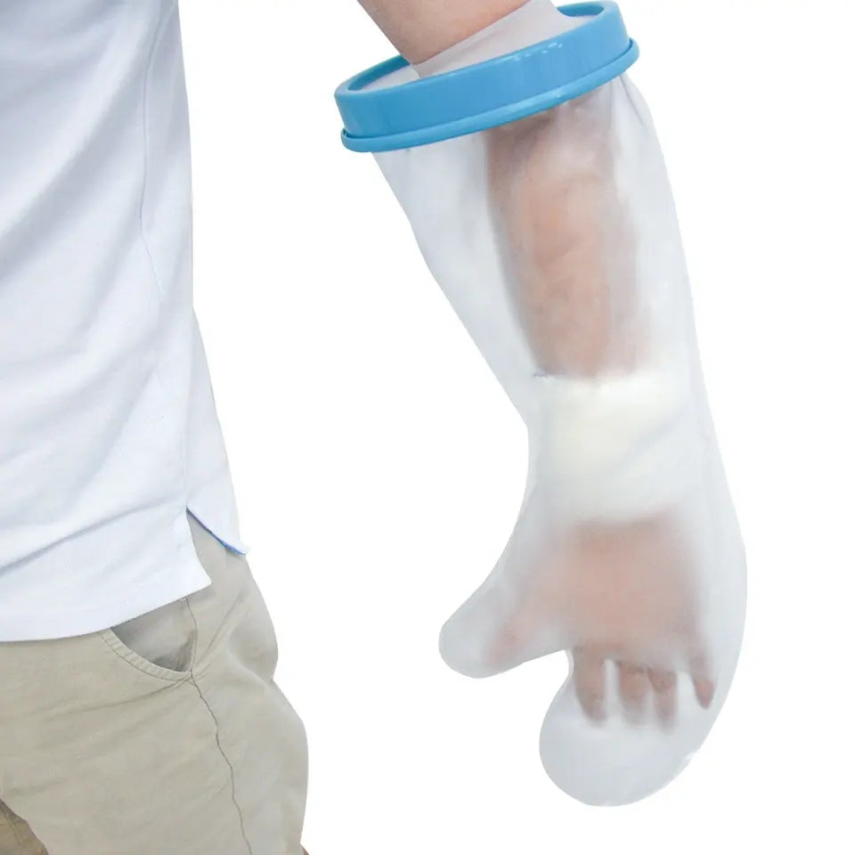 Protection Étanche pour Bras Long Adulte – Bandage et Plâtre