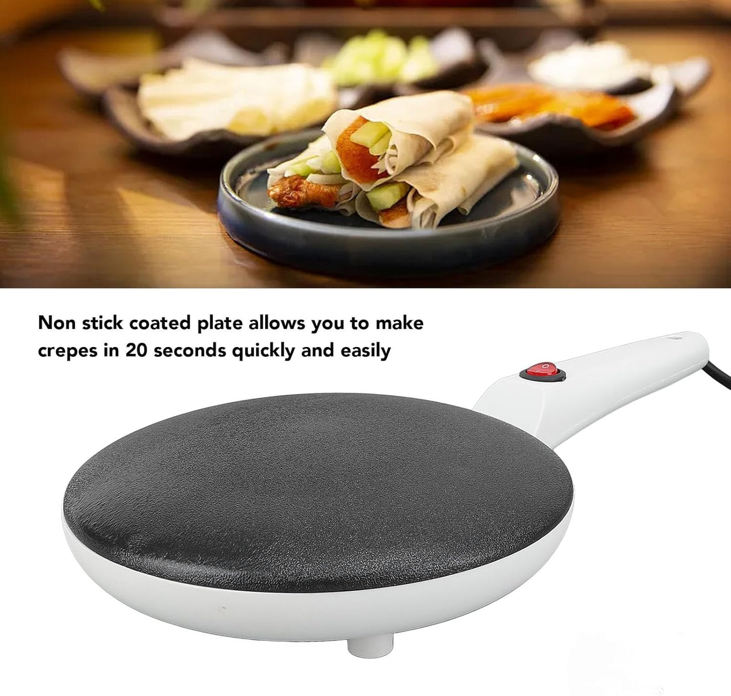 Crêpière Électrique