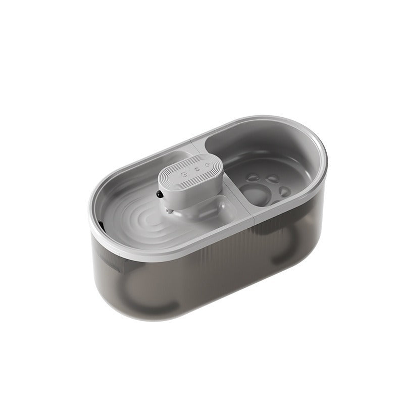 Distributeur d'eau intelligent 2-en-1 pour chiens et chats