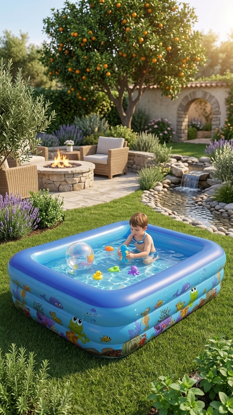 Piscine gonflable- Swimming pool