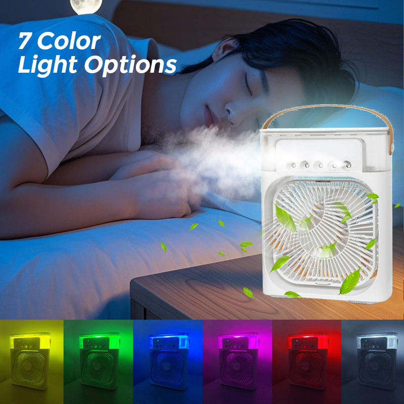 mini-ventilateur portable chinois avec batterie et lumière