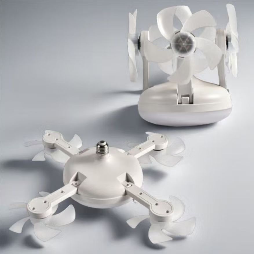 Drone Fun Light Ventilateur de plafond LED moderne avec télécommande