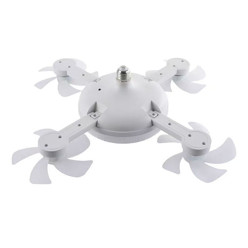 Drone Fun Light Ventilateur de plafond LED moderne avec télécommande