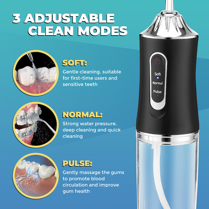 Nettoyeur d'irrigation de voyage rechargeable